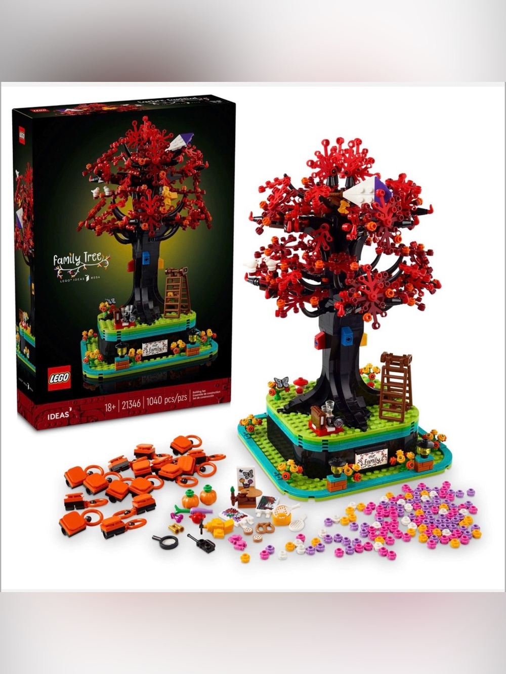 New LEGO Ideas 21346 Family Tree Factory Sealed Box Retired